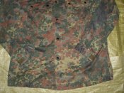 Китель флектарн армии Бундесвер Gr.9. Рубашка flecktarn Bundeswehr р.7585/0510 (лот №72-4)