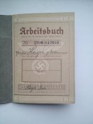 Трудовая Книжка(Arbeitsbuch),Рейх