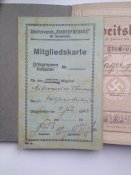 Трудовая Книжка(Arbeitsbuch),Рейх