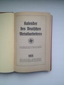 Календарь немецких металлургистов,1935г
