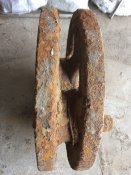 Ведущий каток Т-34.