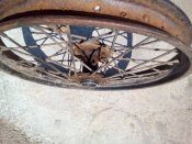 Колесо немецкого мотоцикла DKW