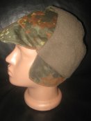 Шапка зимняя флектарн Бундесвера (Германия). Ушанка Bundes немка Flecktarn р.57 (56) №4
