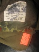 Шапка зимняя флектарн Бундесвера (Германия). Ушанка Bundes немка Flecktarn р.57 (56) №4