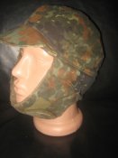 Шапка зимняя флектарн Бундесвера (Германия). Ушанка Bundes немка Flecktarn р.57 (56) №5
