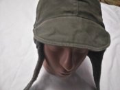 Шапка зимняя олива Bundeswehr. Шапка-ушанка Бундесвер р.58 (лот №9)