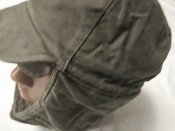 Шапка зимняя олива Bundeswehr. Шапка-ушанка Бундесвер р.58 (лот №9)