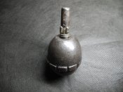 Немецкая ручная граната (Eierhandgranate 16) 1916 года. Яйцо.