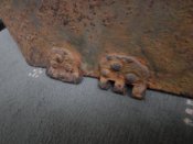 Люк мех.вода советского плавающего танка (танкетки) Т-37а