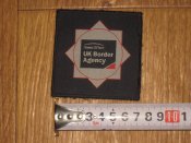 Лот№ А978 Патч с липучкой UK Border Agency от 1 грн.