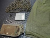 (Лот№39) 5 предметов: Печка Esbit,москитная сетка,сетка на каску,подс. магазинный,ножницы(С 1й грн.)