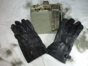 (Лот№47) 3 предмета:Перчатки кожа Бельгия,подсумок Osprey MTP,вкладыш в Берген (с 1й грн.)
