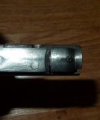 Ствольная накладка и соединительная планка от затвора ВМ
