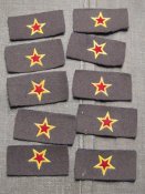 Нашивки ГО "☆" ,лот=10 шт., от 1 грн. за Вашу цену!