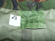 Брюки мембранные дышащие Gore-Tex камуфляж DPM (оригинал). р.75/80/96 (лот №3)