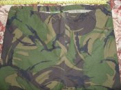 Брюки мембранные дышащие Gore-Tex камуфляж DPM (оригинал). р.75/80/96 (лот №3)