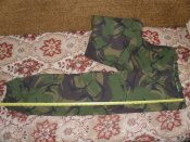 Брюки мембранные дышащие Gore-Tex камуфляж DPM (оригинал). р.75/80/96 (лот №3)