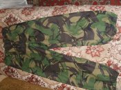 Брюки мембранные дышащие Gore-Tex камуфляж DPM (оригинал). р.80/80/96 (лот №7)