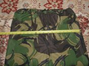 Брюки мембранные дышащие Gore-Tex камуфляж DPM (оригинал). р.80/80/96 (лот №7)