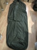 Мембранный (Goretex) чехол на спальный мешок, олива. Голландия, распашной