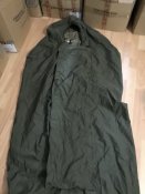 Мембранный (Goretex) чехол на спальный мешок, олива. Голландия, распашной
