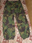Брюки мембранные дышащие Gore-Tex камуфляж DPM (оригинал). р.75/80/96 (лот №12)