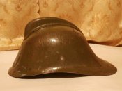 Каска пожарника СССР .