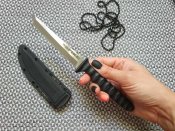 Нож с фиксированным клинком от компании Cold Steel. Модель Tanto Spike (53NCT). Оригинал.