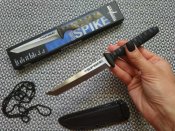 Нож с фиксированным клинком от компании Cold Steel. Модель Tanto Spike (53NCT). Оригинал.