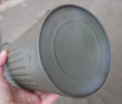 Немецкий противогазный бак