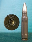 Чешский учебный патрон 7,62х45 обр.1951 года.