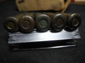 Макеты патронов 7,62х54R с пулей Кутового в родной обойме и упаковке.