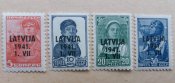 Почтовые марки оккупации Латвии, 1941 год