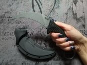 Нож с фиксированным клинком от компании Cold Steel. Модель Steel Tiger (49KST). Оригинал.