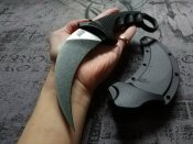 Нож с фиксированным клинком от компании Cold Steel. Модель Steel Tiger (49KST). Оригинал.
