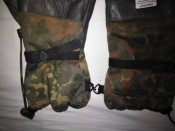 Зимние перчатки flecktarn армии Bundeswehr (Германия). Перчатки зима Бундес р.9 (лот №15)