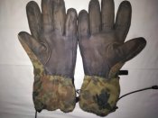 Зимние перчатки flecktarn армии Bundeswehr (Германия). Перчатки зима Бундес р.9 (лот №15)