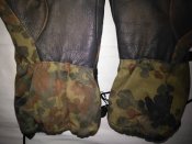 Зимние перчатки flecktarn армии Bundeswehr (Германия). Перчатки зима Бундес р.9 (лот №15)
