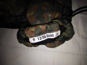 Зимние перчатки flecktarn армии Bundeswehr (Германия). Перчатки зима Бундес р.9 (лот №15)