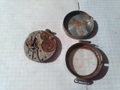 Часы с блиндажа.