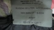 (1)Голландский армейский рюкзак Lowe alpine Sting, 60л(оригинал)-1350грн
