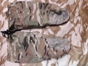 Краги чехлы gore-tex, на рукавицы (Small), в камуфляже MTP