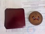 Медаль настольная 60 лет Узбекистану и Коммунистической партии Узбекистана