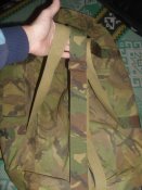 Транспортная сумка-рюкзак 100L камуфляж DPM армия Голландии/Нидерланды. Лот №40