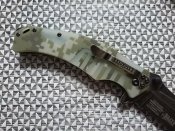 Складной нож от компании U.S. Marines Knives (Elite Tactical). Модель Fortress (M-A1046DG). Оригинал