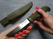 Нож с фиксированным клинком от компании Cold Steel. Модель Finn Hawk (20NPKZ). Оригинал.