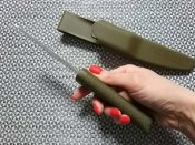 Нож с фиксированным клинком от компании Cold Steel. Модель Finn Hawk (20NPKZ). Оригинал.