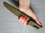 Нож с фиксированным клинком от компании Cold Steel. Модель Finn Hawk (20NPKZ). Оригинал.