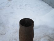 Немецкая танковая гильза
