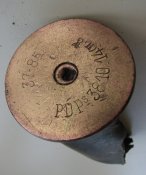 Донце гильзы Гочкис 37мм.